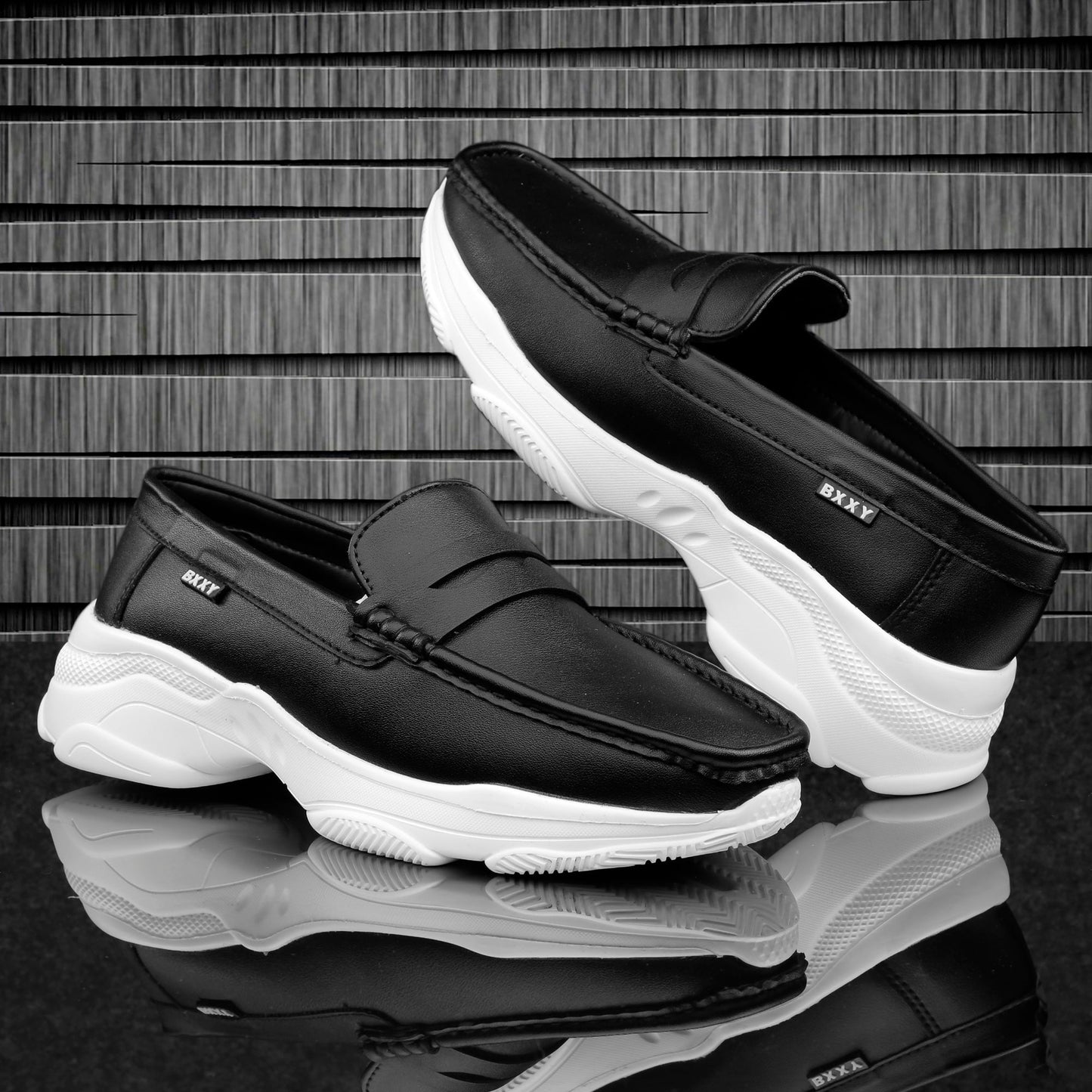 Bxxy's Vegan Leather Trendiest Loafers for Men