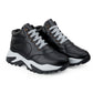 Men's 3 Inch Hidden Height Increasing Stylish Lace-up Boots