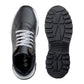Men's 3 Inch Hidden Height Increasing Stylish Lace-up Boots
