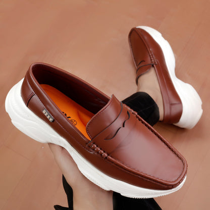 Bxxy's Vegan Leather Trendiest Loafers for Men