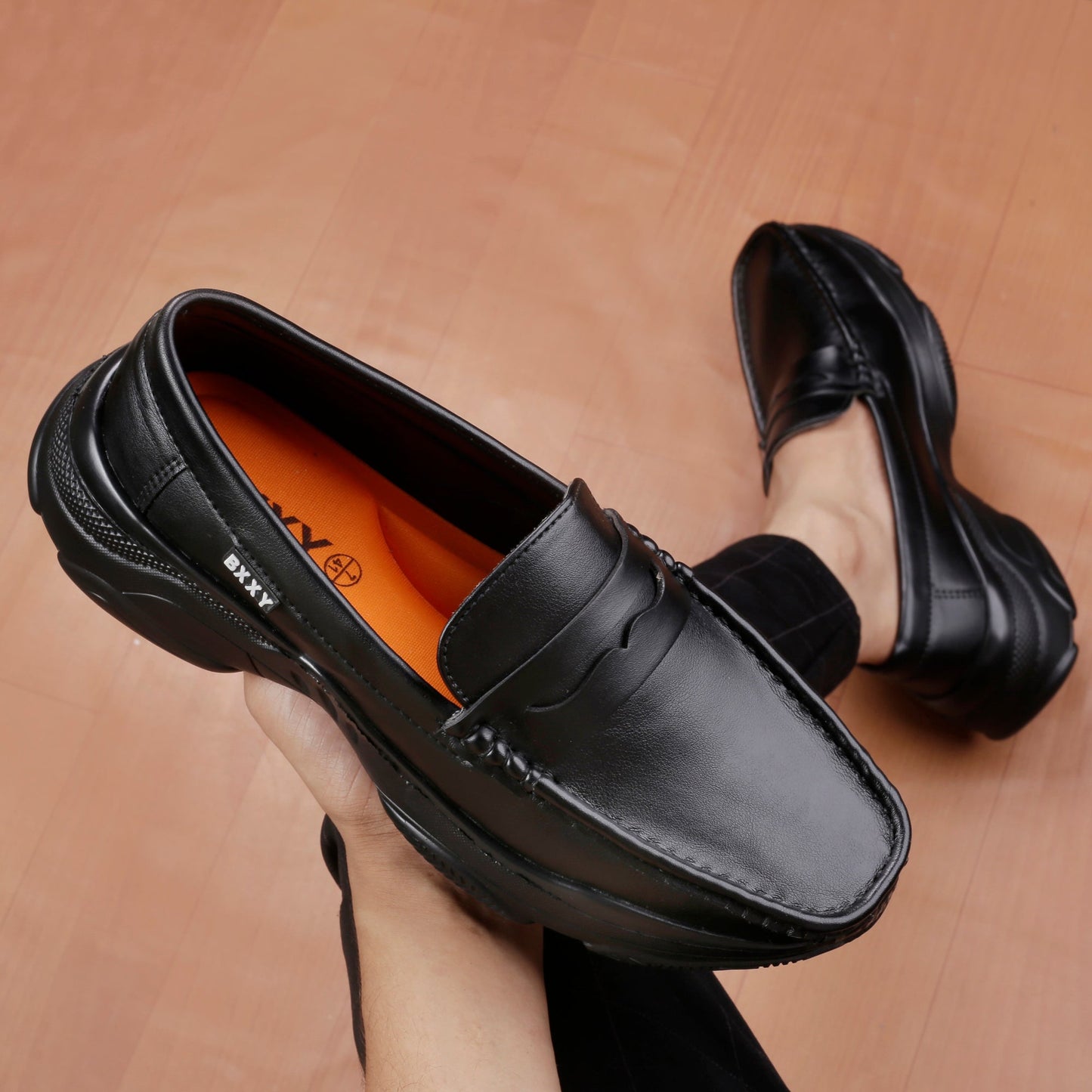 Bxxy's Vegan Leather Trendiest Loafers for Men