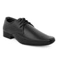 Men/s Derby Faux Upper Office And Formal Wear Lace Up Black Shoes