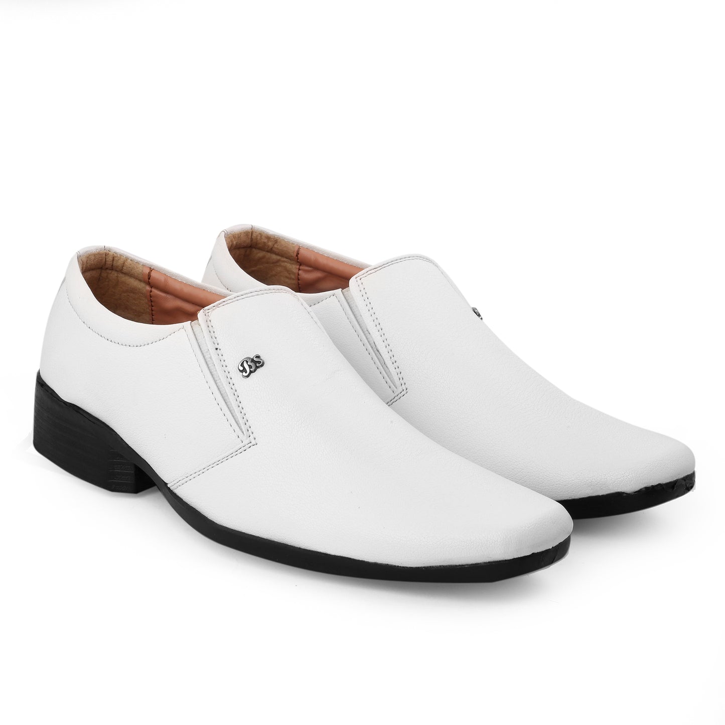 Men/s Office Wear Faux Upper Formal Slip-On Shoes