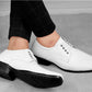 Men/s Formal Derby Faux Upper Office Wear Lace Up Black Shoes