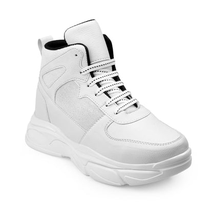 Men’s Hidden Height Shoes, 3 Inch Elevator Sneakers for Everyday Confidence