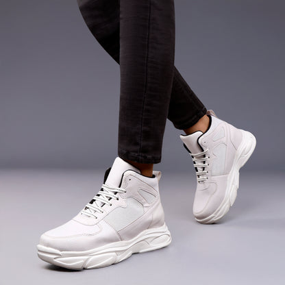Men’s Hidden Height Shoes, 3 Inch Elevator Sneakers for Everyday Confidence