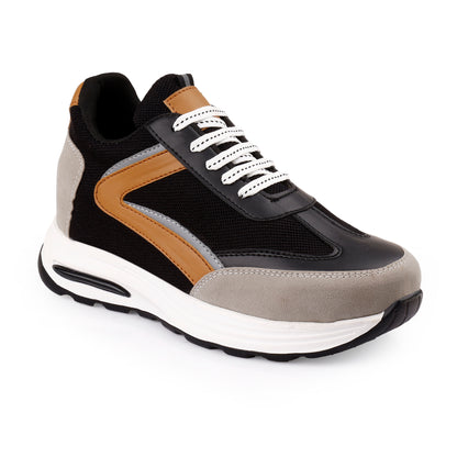 Bxxy Mens 9cm Height Increasing Sports Shoes Hidden Elevator Boost