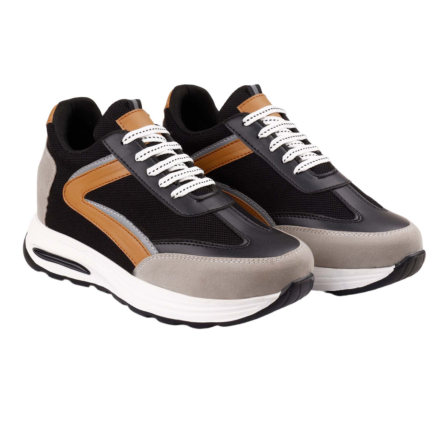 Bxxy Mens 9cm Height Increasing Sports Shoes Hidden Elevator Boost