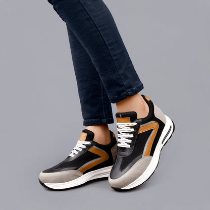 Bxxy Mens 9cm Height Increasing Sports Shoes Hidden Elevator Boost