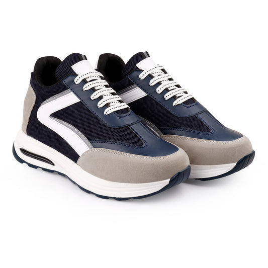 BXXY Mens Premium 9CM Elevator Sneakers Everyday Comfort