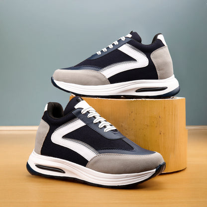 9cm Elevator Sports Shoes for Men – Boost Your Height Invisibly