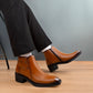 2-Inch Height Lift Boots – Stylish Elevator Footwear for Men
