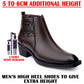 2-Inch Height Lift Boots – Stylish Elevator Footwear for Men