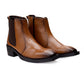 Men's Stylish 2-Inch Height Boosting Ankle Boots