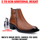 2-Inch Height Lift Boots – Stylish Elevator Footwear for Men