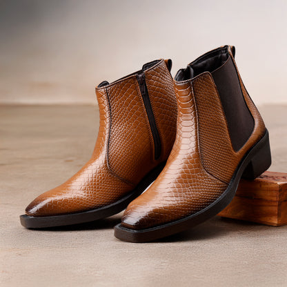 Men’s Sleek 2 Inches Elevator Boots