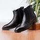 Men's Stylish 2-Inch Height Boosting Ankle Boots