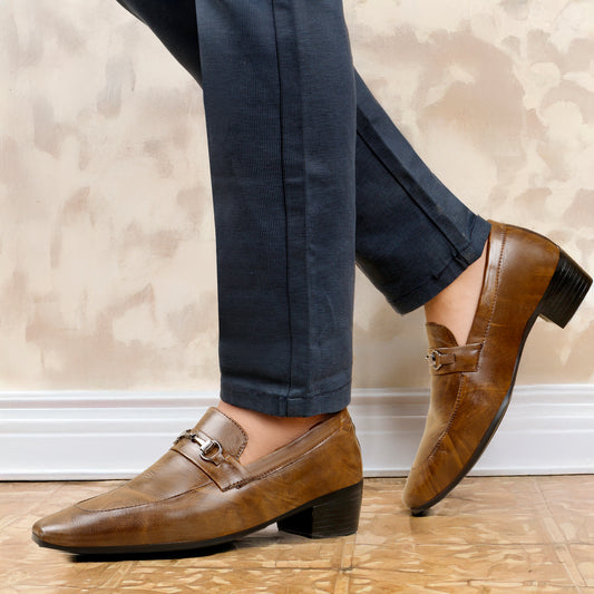 Men's 2 Inches Height Increasing Party Wear Casual Loafer And Moccasins