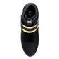 Men/s Faux Leather Casual Sneakers With Lace And Strap Boots