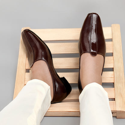 Men's 2 Inch Height Increasing Traditional Wedding Wear Punjabi Jutti