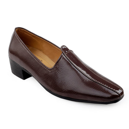 Men's 2 Inch Height Increasing Traditional Wedding Wear Punjabi Jutti