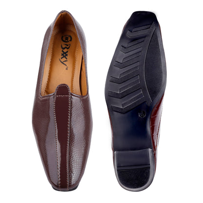 Men's 2 Inch Height Increasing Traditional Wedding Wear Punjabi Jutti