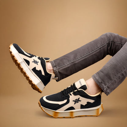 Bxxy's High-end Fashionable Sole Lace up Designer Casual Shoes for Men