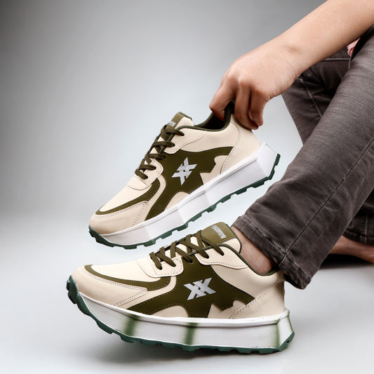 Bxxy's High-end Fashionable Sole Lace up Designer Casual Shoes for Men