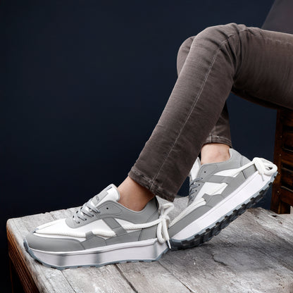 Bxxy's High-end Fashionable Sole Lace up Designer Casual Shoes for Men