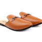 Bxxy Men's Faux Leather Material Latest Stylish Slip-on Mules