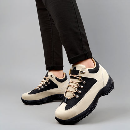 Men's 3.5 Inches Hidden Height Elevator Shoes – Discreet Lift, Premium Style