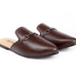 Bxxy Men's Faux Leather Material Latest Stylish Slip-on Mules