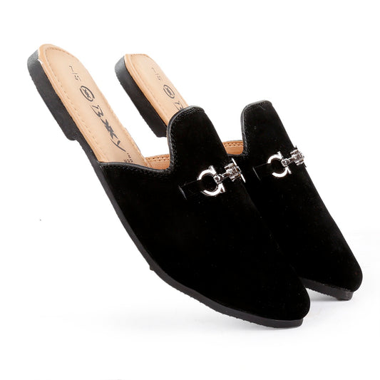 Bxxy Men's Suede Material Latest Stylish Slip-on Mules