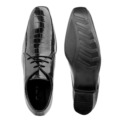 BXXY Height Increasing Party Wear Lace-up Shoes For Men