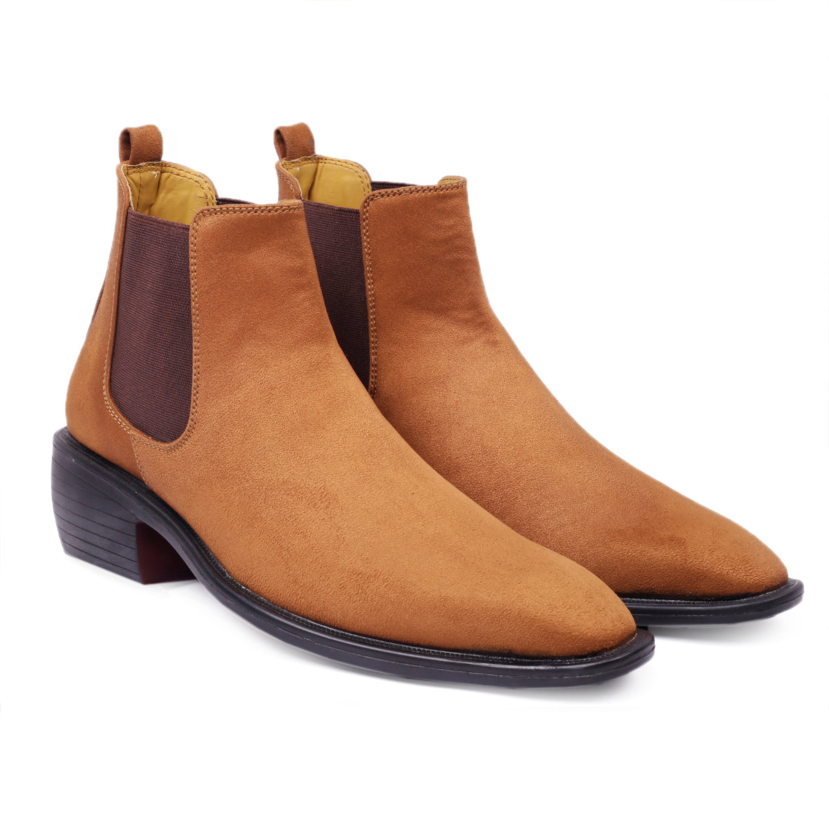 Men's Stylish Suede British Formal and Casual Wear Chelsea Boots - ALL SEASONS