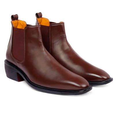Men's 2 Inch Hidden Height Increasing Trendiest Boots