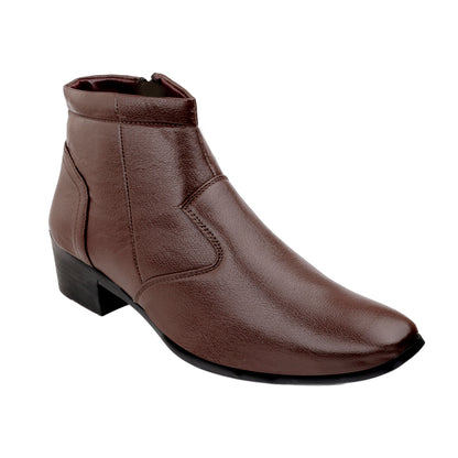 Bxxy Classic Formal Zipper Boots for Men