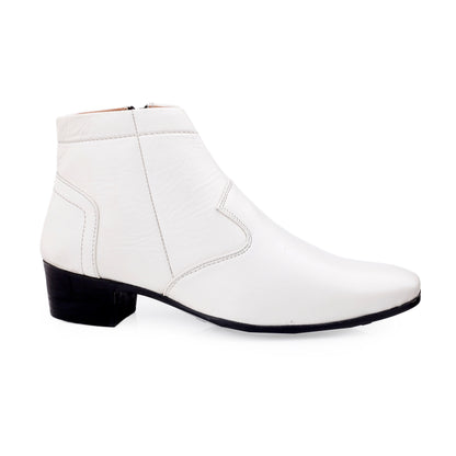Bxxy Height Increasing Formal Ankle Zipper Boots