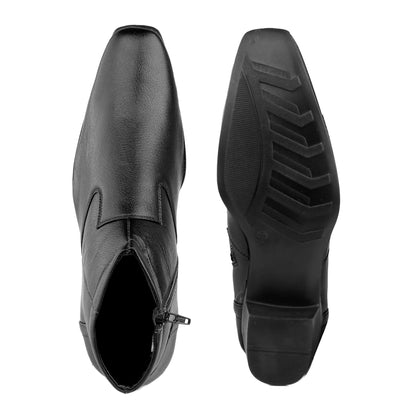 Bxxy Height Increasing Formal Ankle Zipper Boots