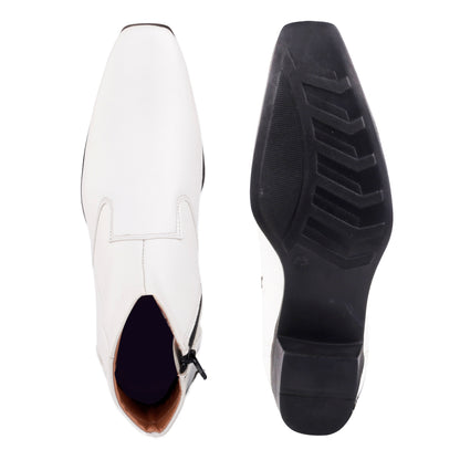 Bxxy Height Increasing Formal Ankle Zipper Boots