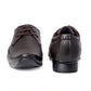 Men/s Derby Faux Upper Office And Formal Wear Lace Up Black Shoes