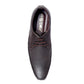 Men/s Derby Faux Upper Office And Formal Wear Lace Up Black Shoes