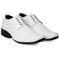 Men/s Formal Derby Faux Upper Office Wear Lace Up Black Shoes