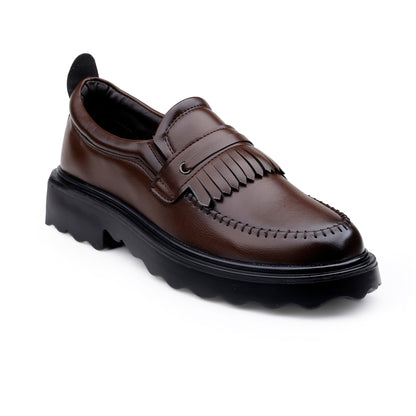 Men's Classic Tassel Loafers – Faux leatherSlip-On Dress Shoes