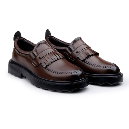 Everyday Black Formal Shoes – Comfortable Slip-On Style