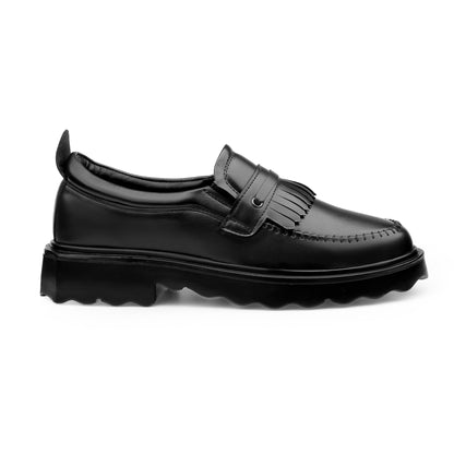 Men's Classic Tassel Loafers – Faux leatherSlip-On Dress Shoes