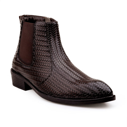 Height Increasing Chelsea Ankle Boots for Men