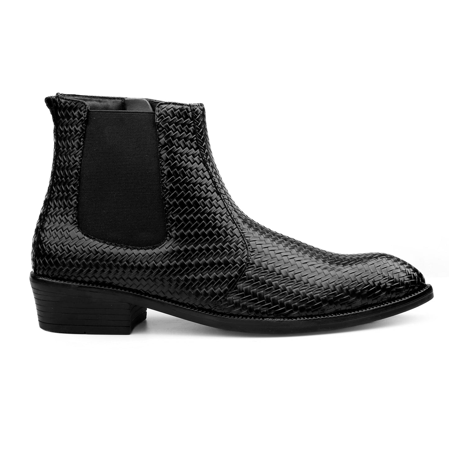 Height Increasing Chelsea Ankle Boots for Men