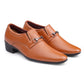 BXXY Men's Formal and Casual Wear Height Increasing Slip-On Stylish and Latest Buckle Shoes