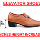 BXXY Men's Formal and Casual Wear Height Increasing Slip-On Stylish and Latest Buckle Shoes